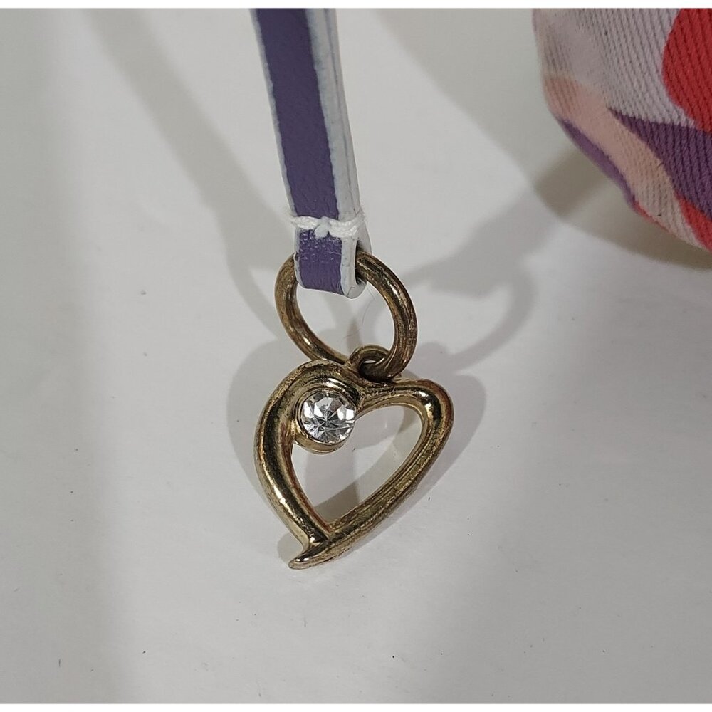 Purse Small Tracie Godi Goove Boho Floral Bag Lime Green Purple Vintage 1990 - Picture 3 of 15